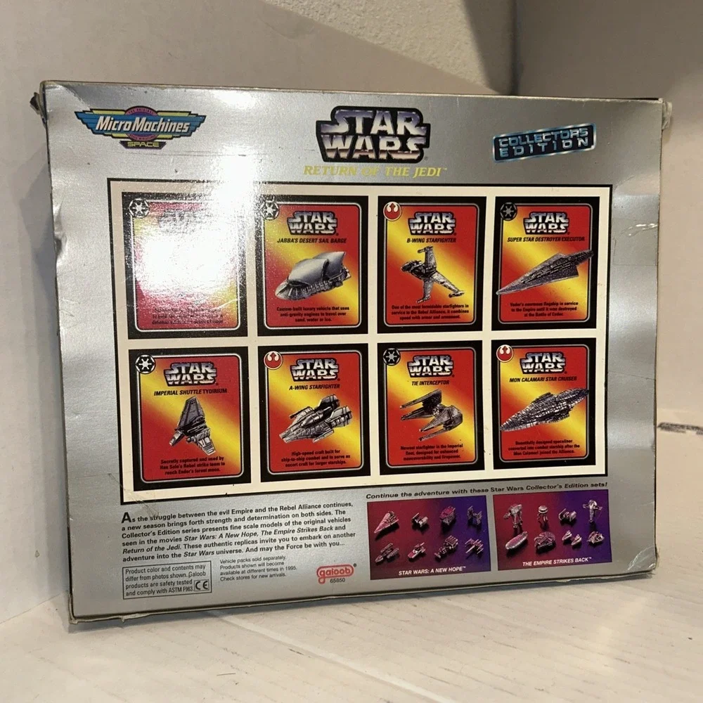 Micro Machines 1995 Star‎ Wars Return of the Jedi Collector's Edition NIB